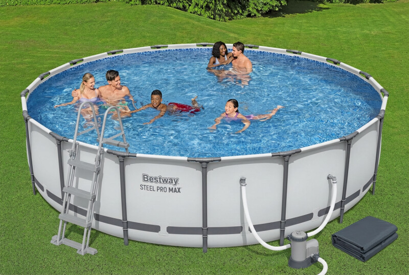 Karkasinis baseinas Bestway 56462 Steel Pro Max Set 549x122 cm