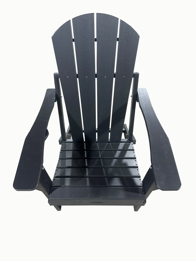 Adirondack sodo kėdė 84x74x90 cm, juoda
