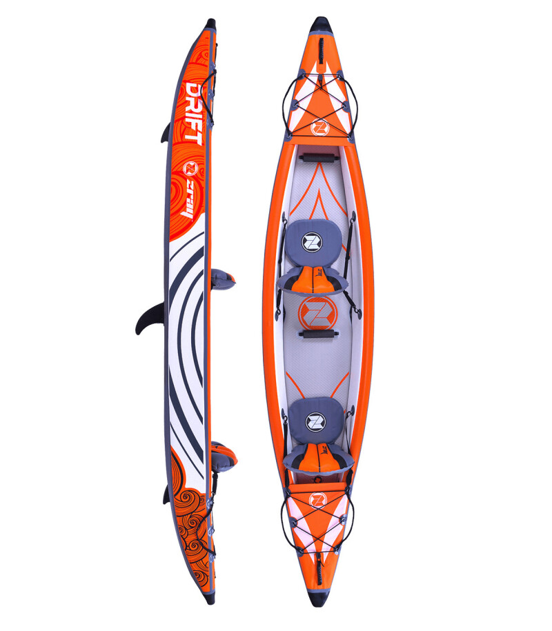 Dvivietis pripučiamas kajakas Zray Drift 426x81 cm 37641