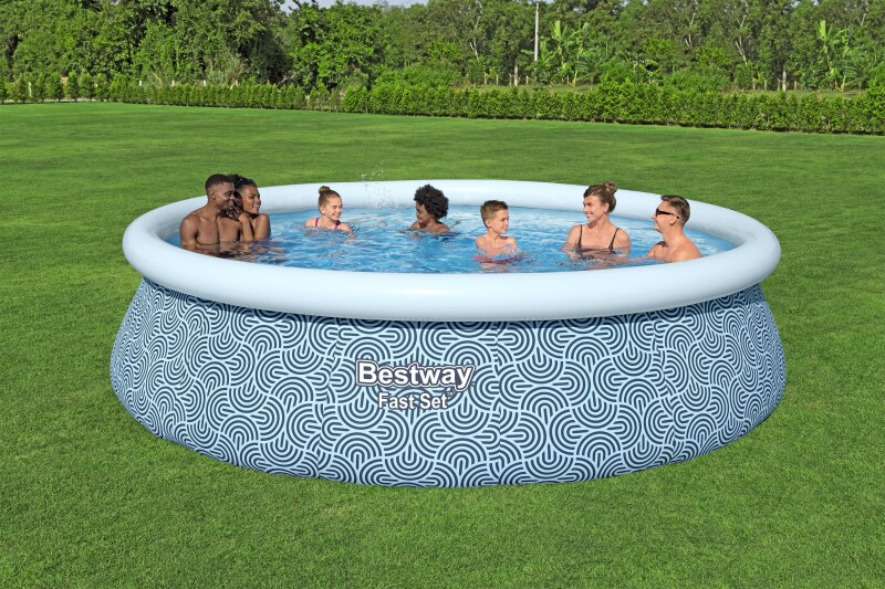 Baseinas Bestway 57372 Fast Set 457x107 cm Pool Set