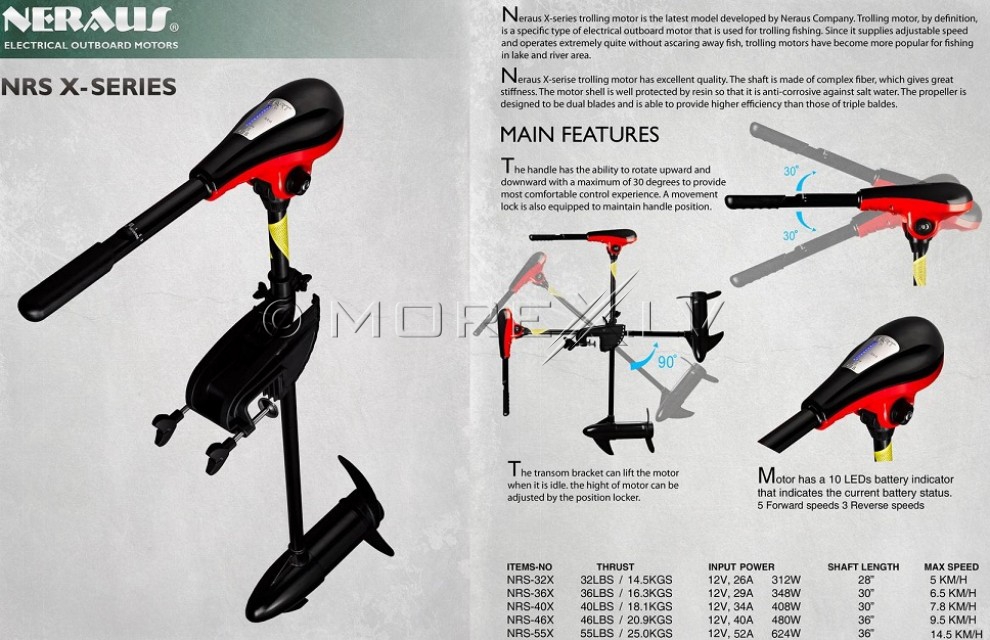 Intex MARINER 4 motor SET with Neraus NRS 36X