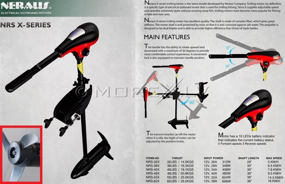 Intex MARINER 4 motor SET с Neraus NRS 55X