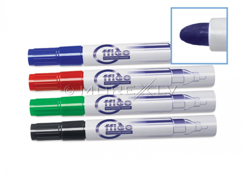 Set of markers for the board, 4 colors