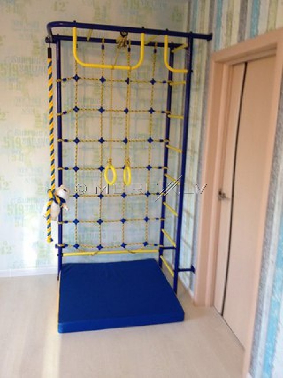 Švediškos sienelės Pioner-8 blue-yellow (swedish wall)