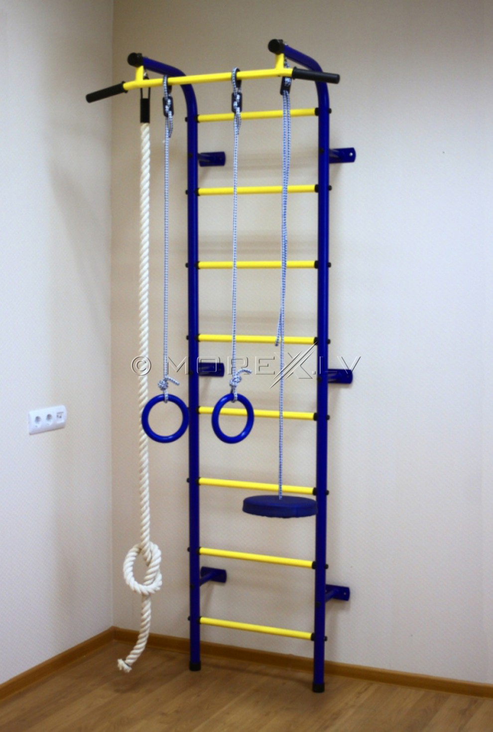 Švediškos sienelės Pioner-C1H blue-yellow (swedish wall)