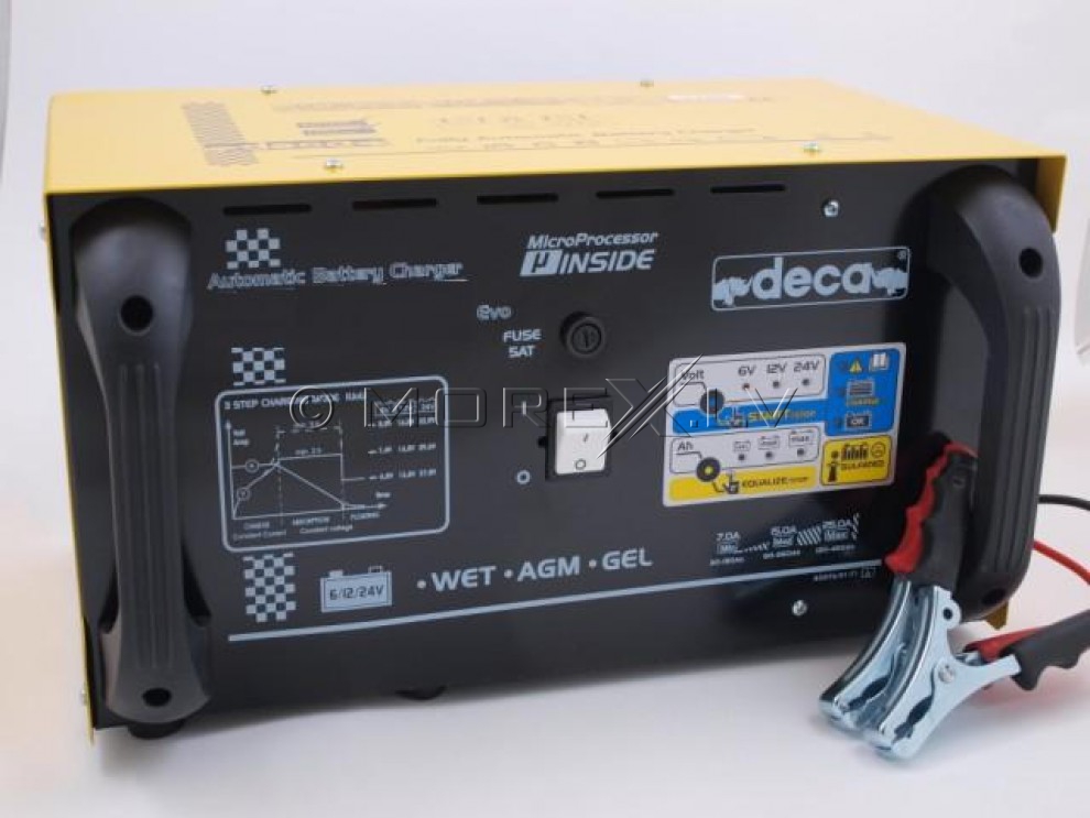 Pulse Battery Charger FL3713D (6-12-24V) (30-450Ah) 7/15/25A