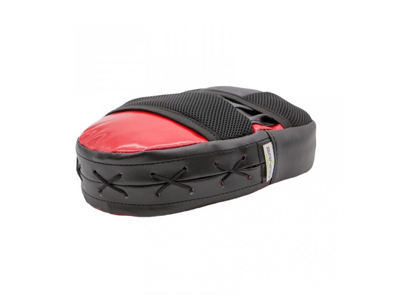 Paired Boxing Paws, black/red