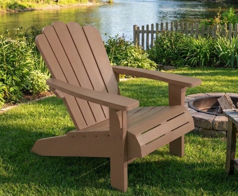 Sodo kėdė Adirondack 91x58x95 cm, ruda