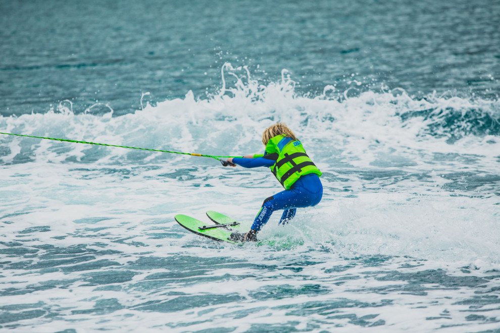 Vandens saugos liemenė vaikams Jobe Nylon Life Vest, žalios spalvas
