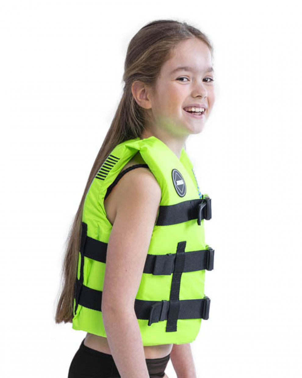 Vandens saugos liemenė vaikams Jobe Nylon Life Vest, žalios spalvas