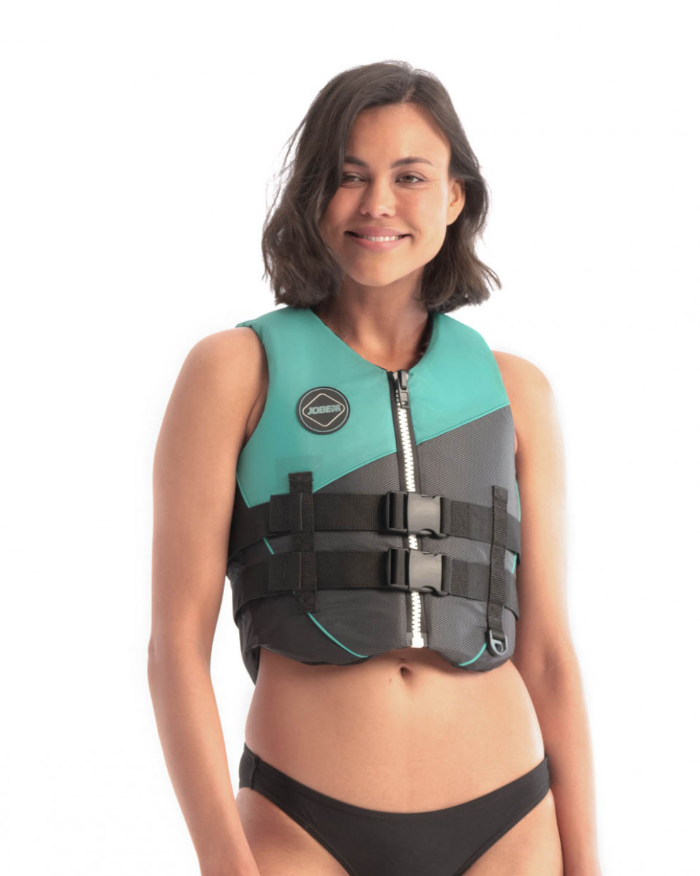 Life jacket women Jobe Nylon Life, vintage teal