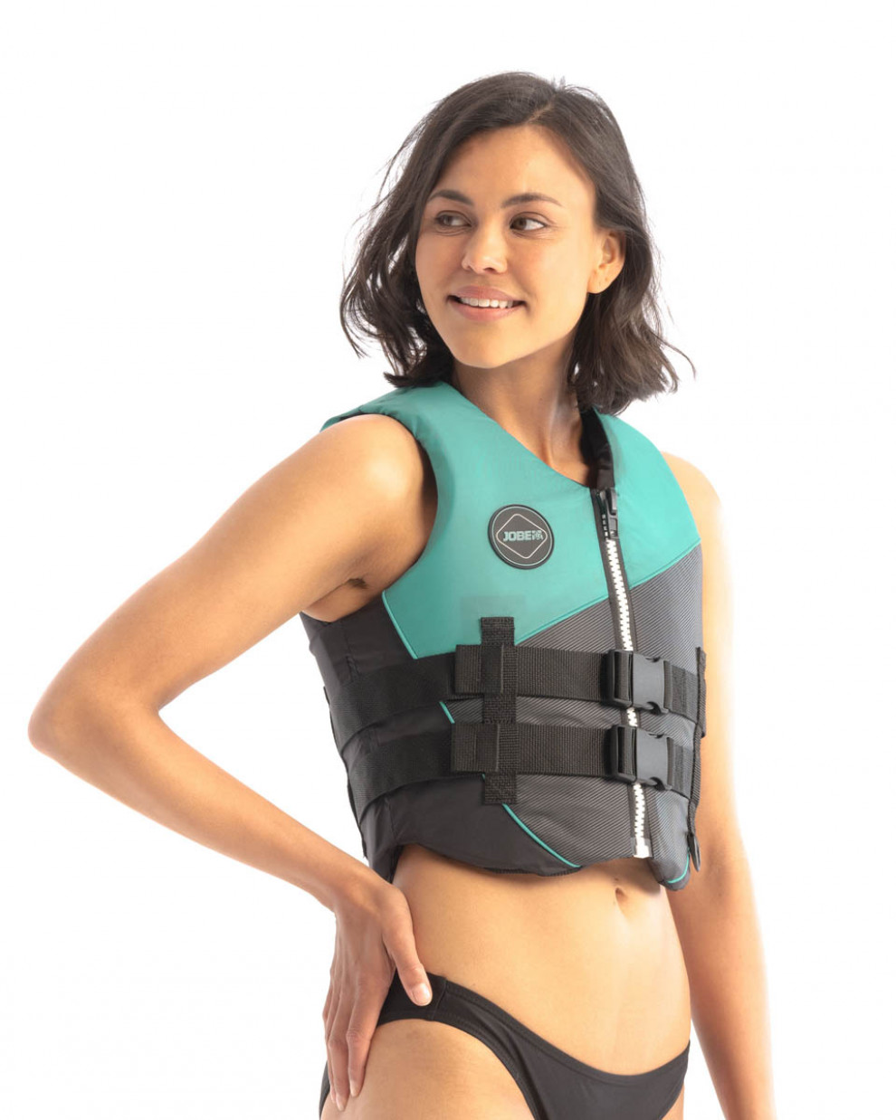 Life jacket women Jobe Nylon Life, vintage teal
