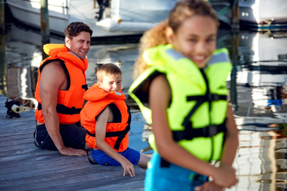 Vandens saugos liemenė vaikams Jobe Comfort Boating, oranžinė
