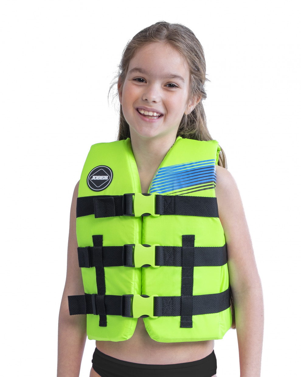 Vandens saugos liemenė vaikams Jobe Nylon Life Vest, žalios spalvas