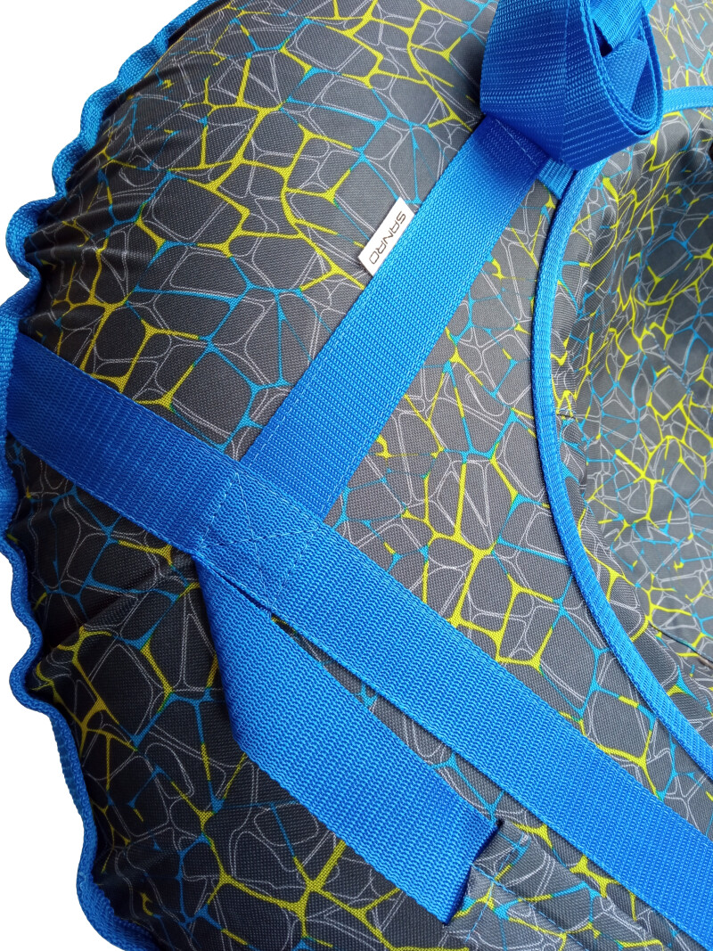 Надувные Санки-Ватрушка “Spider” 95 cm, Синий-Желтый