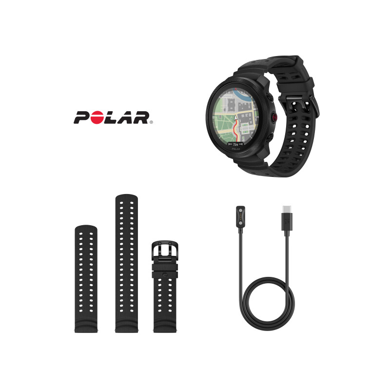 Sportinius laikrodžius POLAR VANTAGE M3 BLACK, S-L