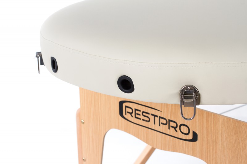 Portable Massage Table RESTPRO® VIP OVAL 2 Cream