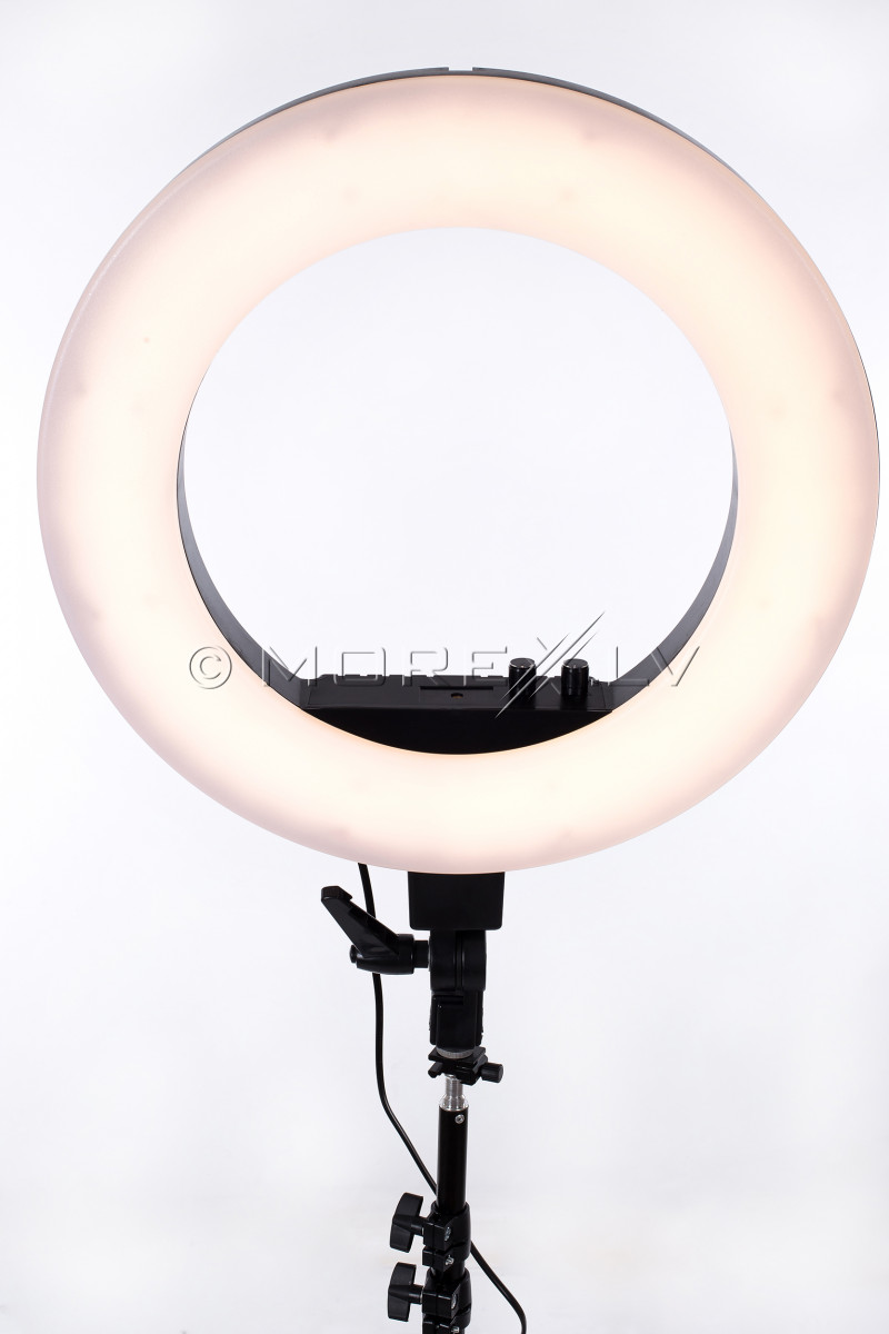 Gredzenveida LED lampa kosmetologiem, Ø46 cm, 50W (9601LED-18)