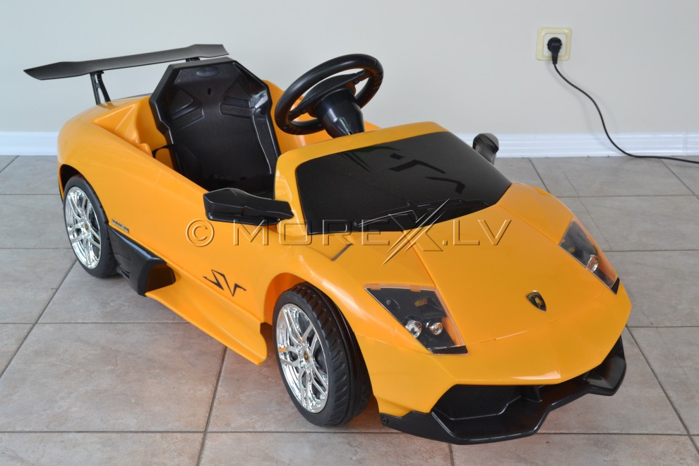 ŽAISLINIS AUTOMOBILIS LAMBORGINI KL-7001 GELTONAS