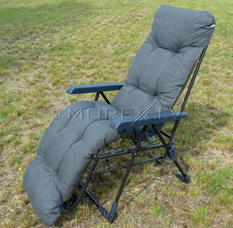 Krēsls MALAGA PLUS 59x152 cm, pelēks