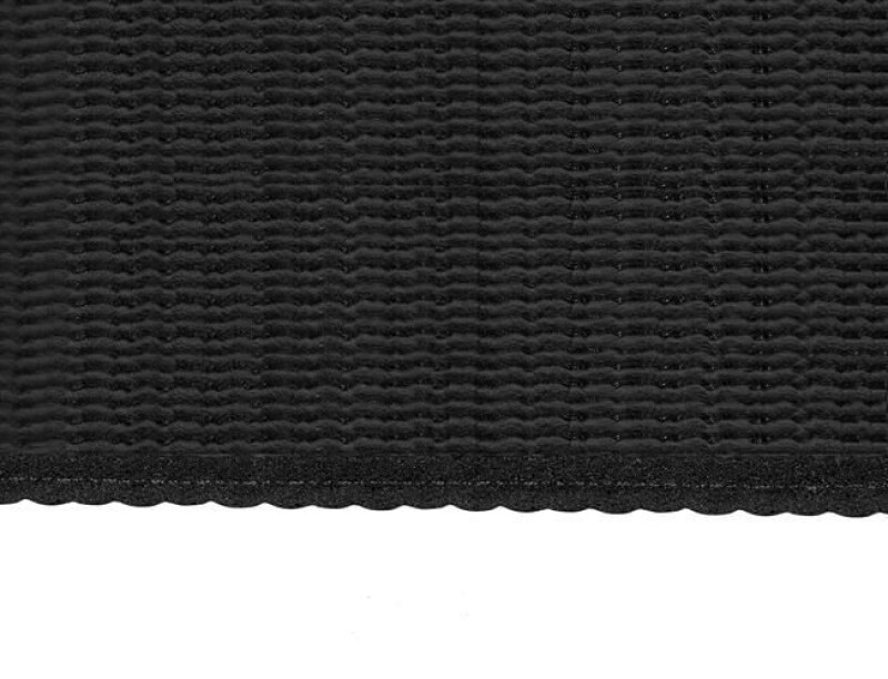 Gimnastikos yoga fitness pilates kilimėlis 173х61х0,6 cm, juodas