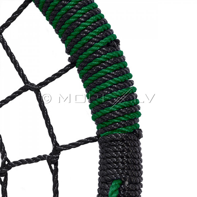 Supynės-lizdas Oval 108x84 cm, КВТ, juodai žalios