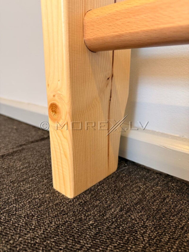 Medinė švediška sienelė RESTPRO® WOOD 230x65 cm - used for one photo shoot!