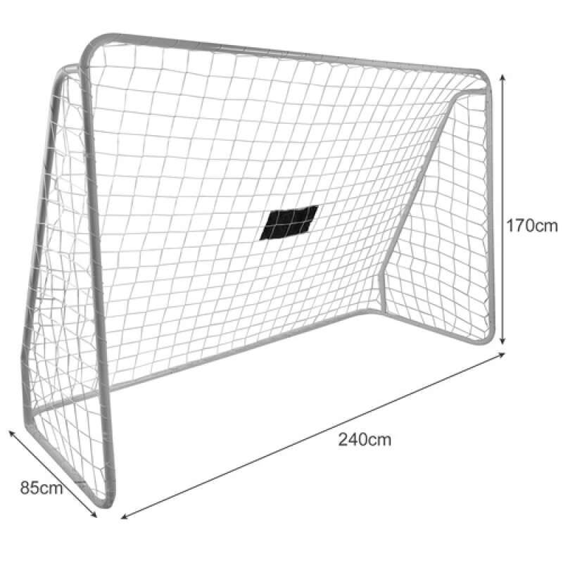 Futbolo vartai su įvarčiu, 240x170x85 cm