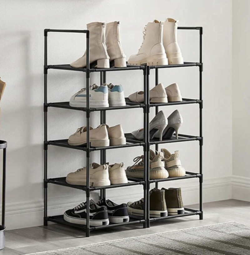 Shelves for shoes modular - 6 levels, 176x33x33cm