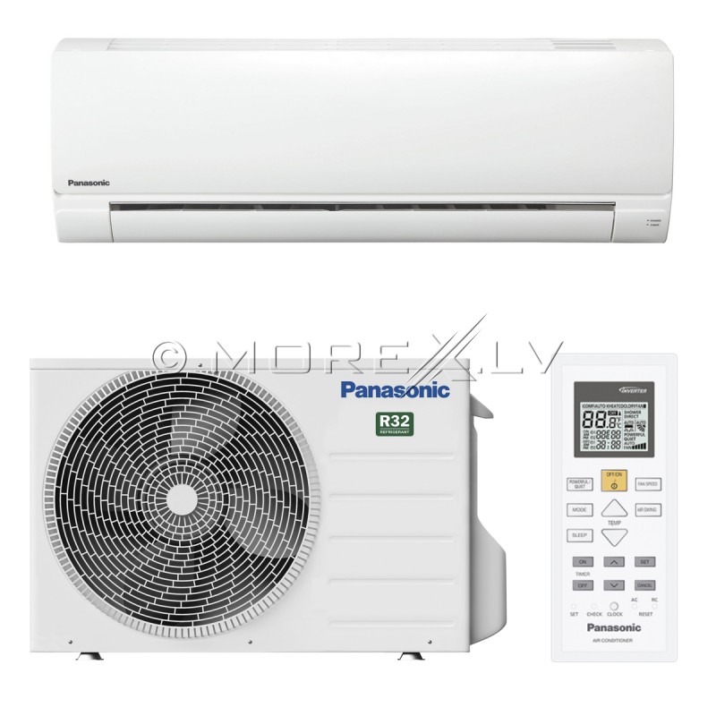 Air conditioner (heat pump) Panasonic CS-PZ25TKE-CU-PZ25TKE