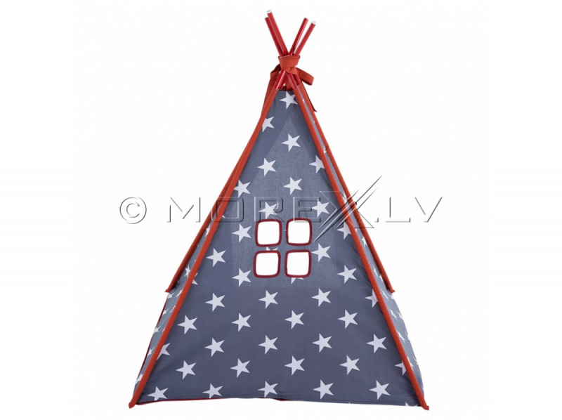 Kids’ tipi tent, Stars, 104x104x124 cm
