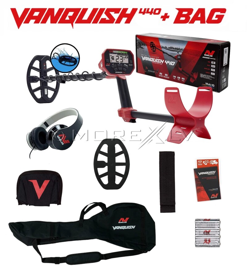 Metal detector Minelab Vanquish 440 + GIFT BAG
