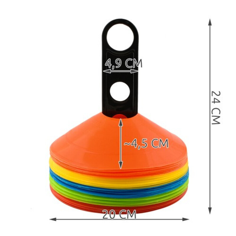 Treniruočių žymeklių rinkinys, 50 vnt.