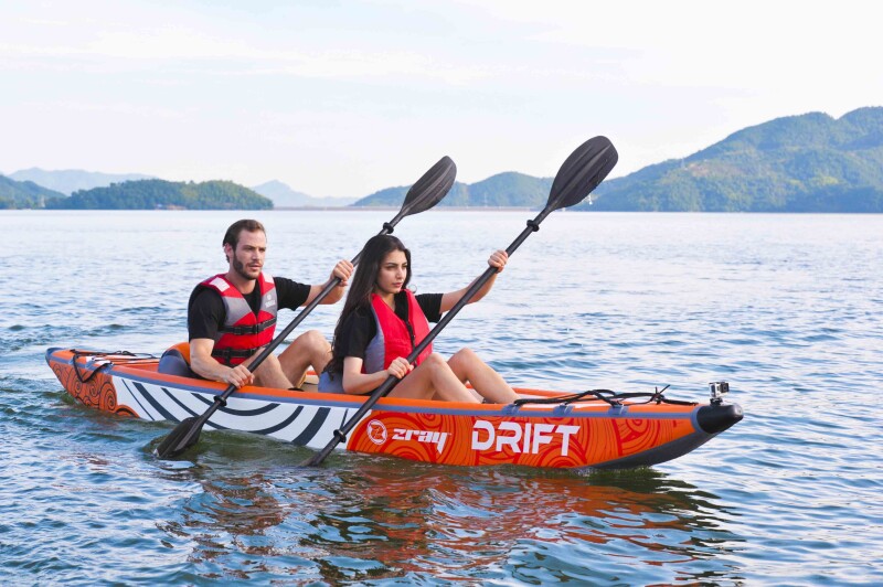 Dvivietis pripučiamas kajakas Zray Drift 426x81 cm 37641