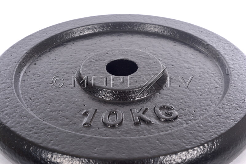 Metalinis diskas štangoms ir hanteliams 10kg (31,5mm)