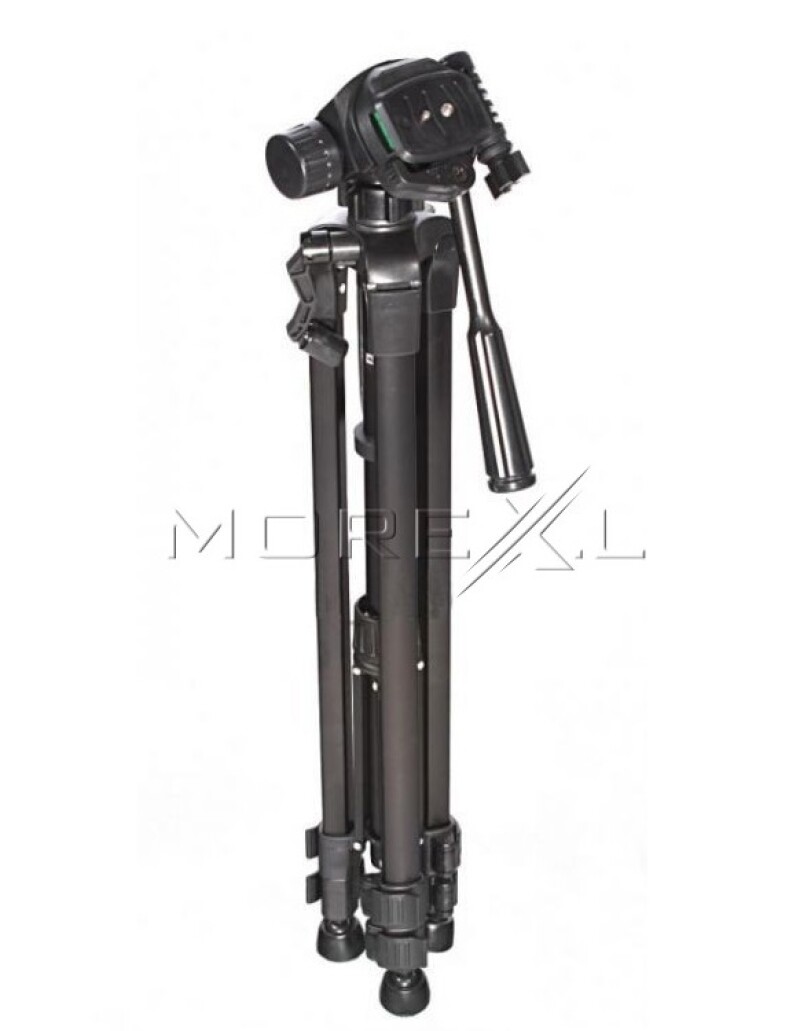 Statīvs fotokamerai Tripod 3D 167 cm ar telefona turētāju, pulti un futlāri, ST-560 (foto_04105)