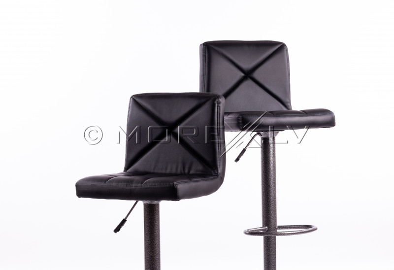 Baro kėdės B06-1 juoda 2 pcs.