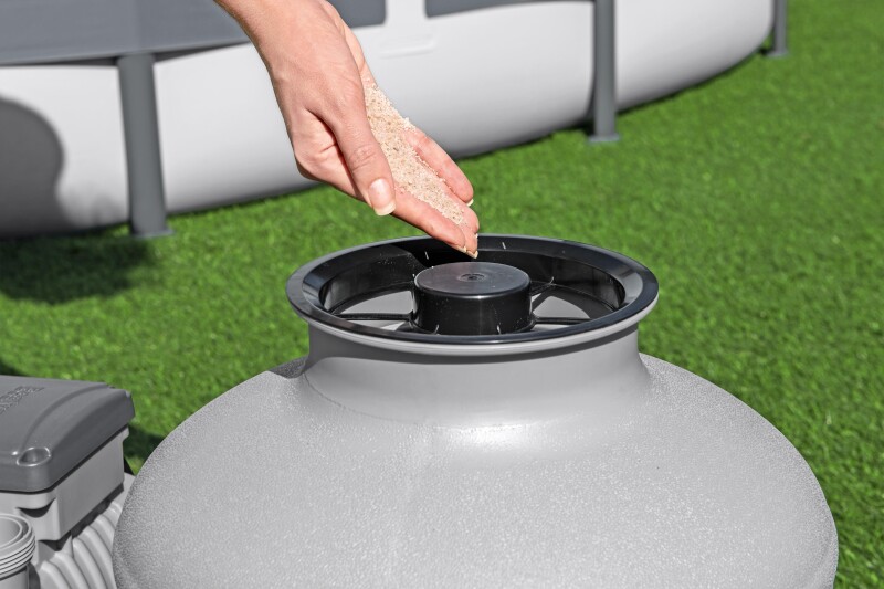 Bestway 58486 smėlio filtras siurblys 11355 L, bakas 36kg