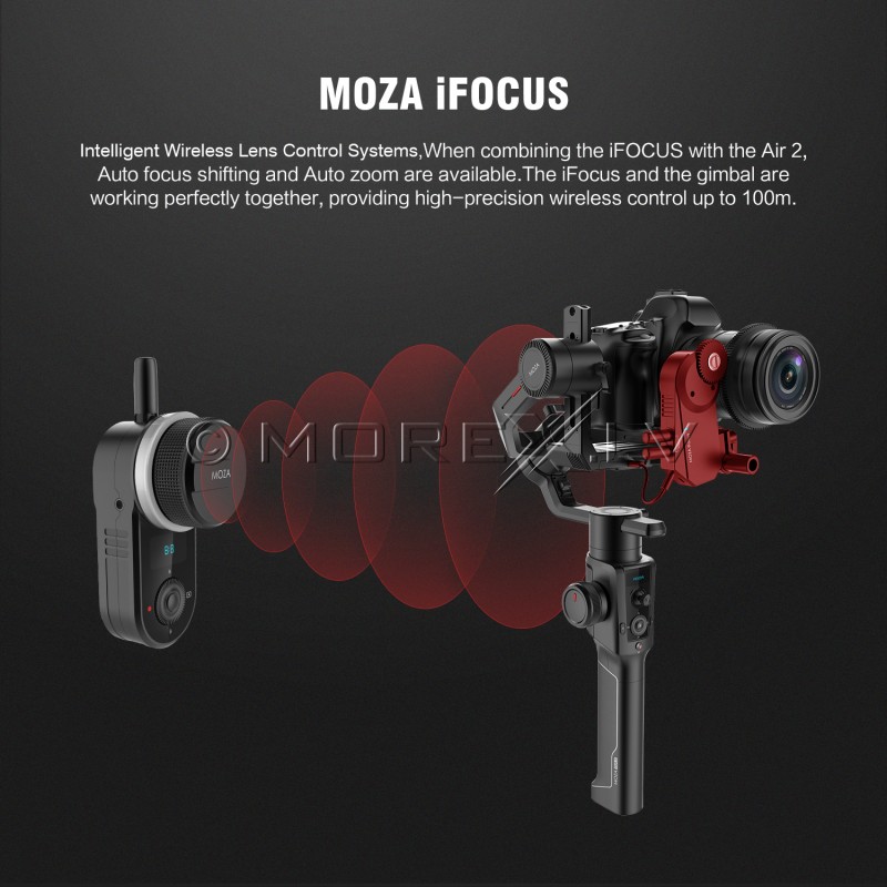 MOZA iFocus objektīva vadības sistēma (motors + tālvadības pults)