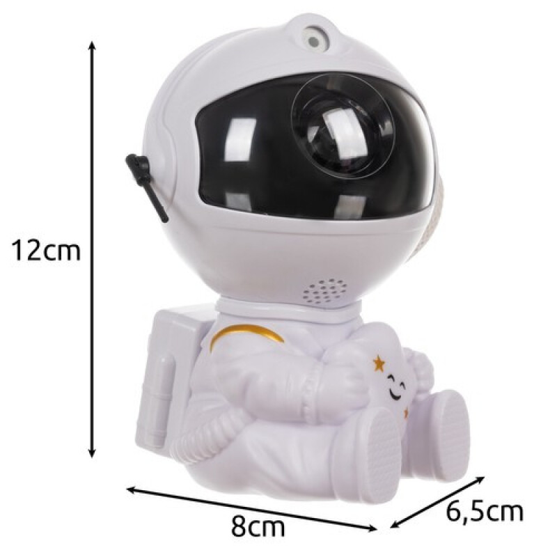 LED Astronautas Žvaigždžių Projektorius Naktinė Lempa