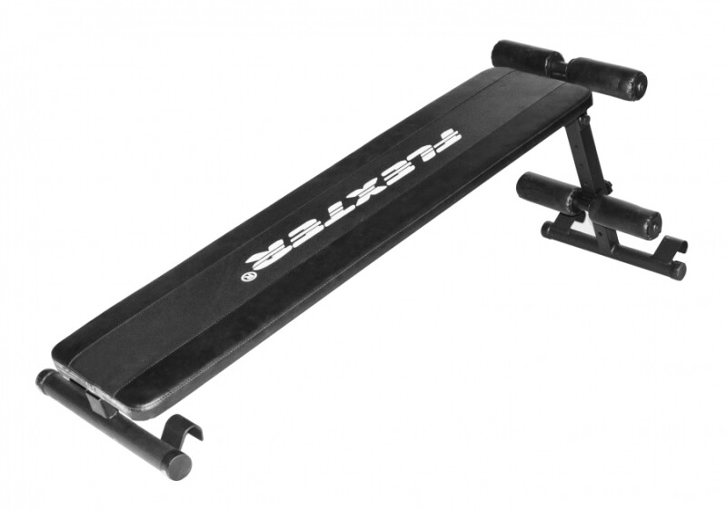 Suoliukas pilvo raumenims treniruoti FLX12 FLEXTER, juodas