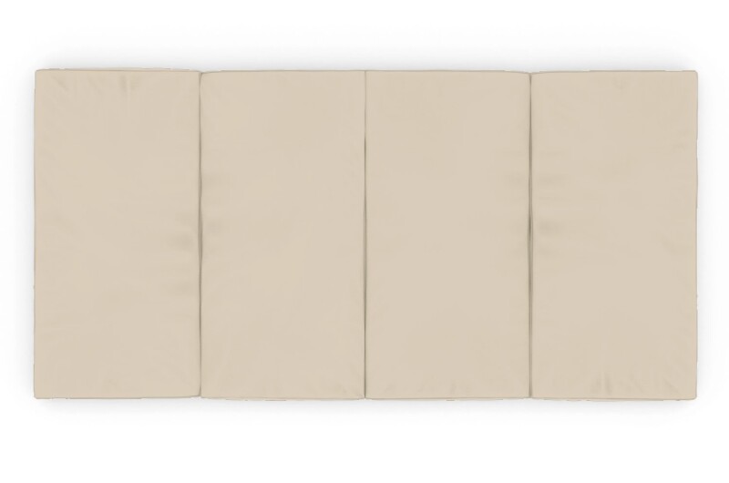 Sulankstomas sportinis kilimėlis 200x100 cm, smėlio