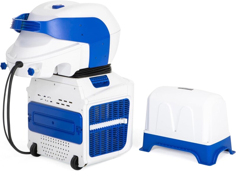 Bestway 58517 pakabinama priešpriešinė srovė su nuotolinio valdymo pulteliu, skirta baseinams nuo 457 cm aukščio