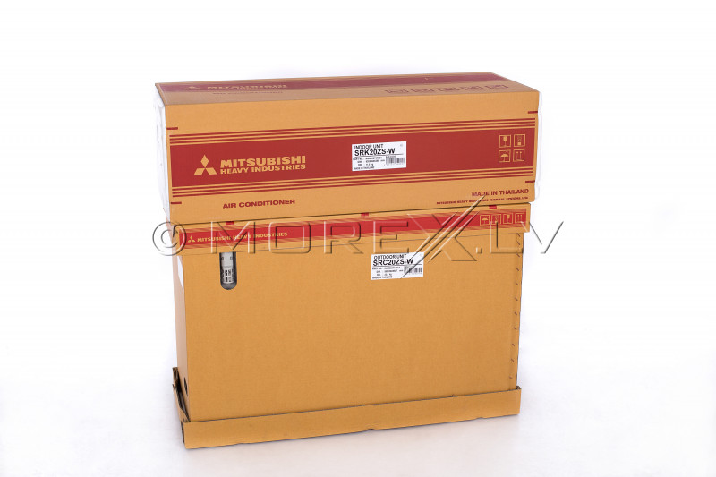 Oro kondicionierius (šilumos siurblys) Mitsubishi SRK-SRC20ZS-W Premium series