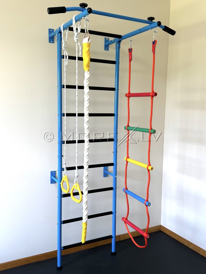 Sporto kompleksas, gimnastikos sienelė RESTPRO® KID-2 Blue