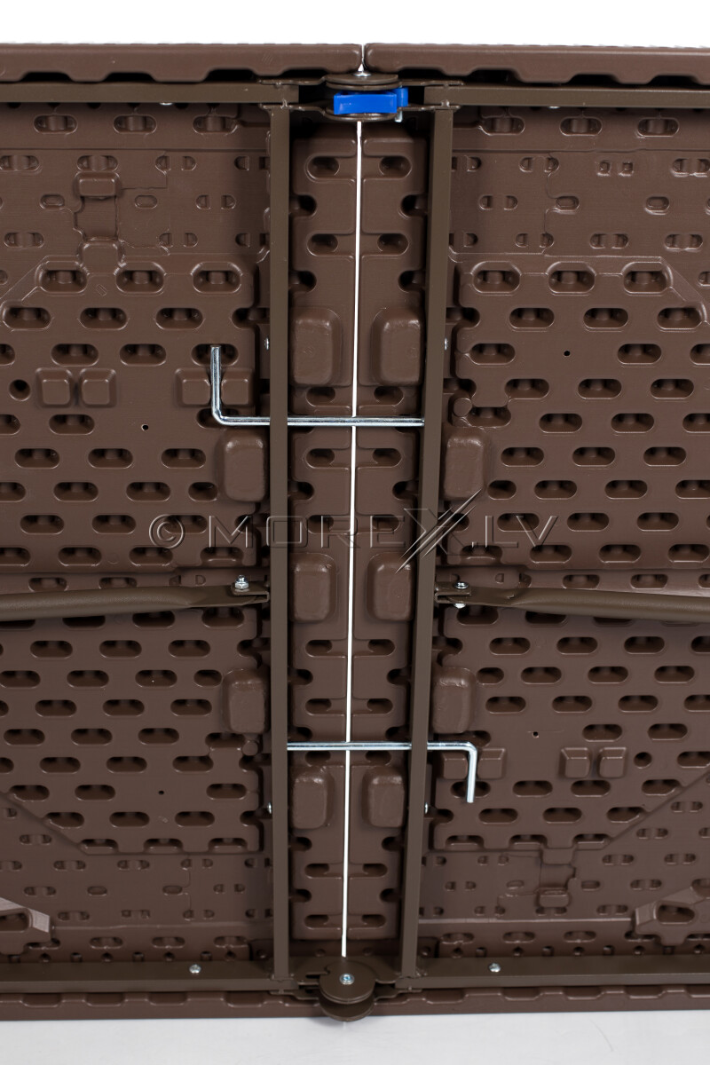 Rotango dizaino sulankstomas stalas 183x76 cm