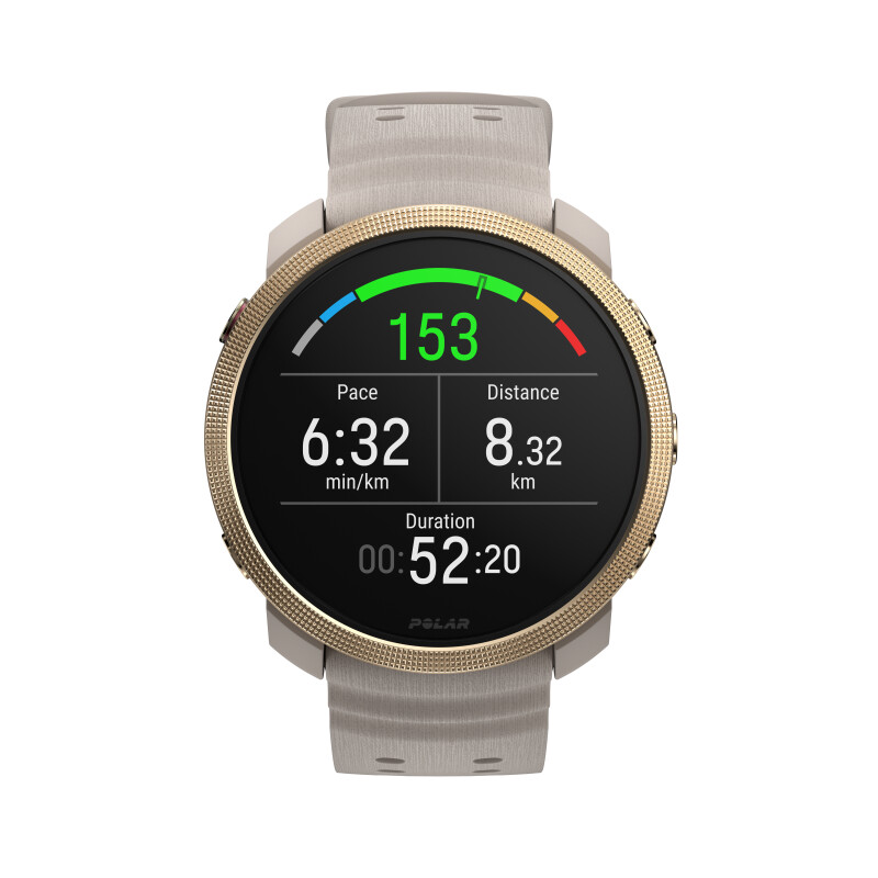 Sportinius laikrodžius POLAR VANTAGE M3 GREY-GOLD, S-L