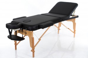RESTPRO® VIP 3 BLACK sulankstomas masažo stalas