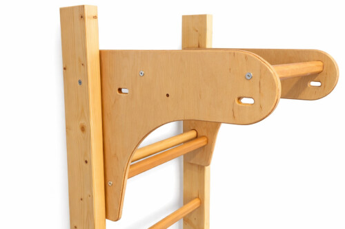 Medinė prisitraukimų skersinis švediškai sienelei 65 cm