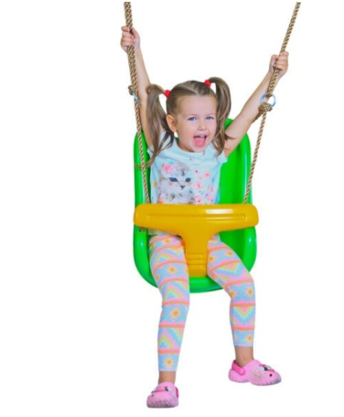 Swing Just Fun "For Babies", length 180 cm, yellow-green